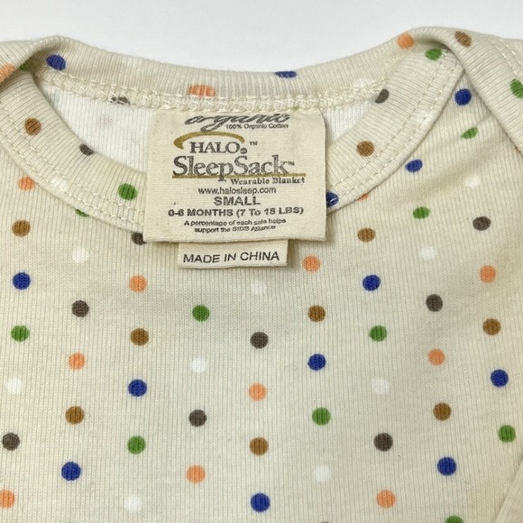 Halo & Cre8ions Tee One Piece 0-6M Snap Closure Long Dinosaur Polka Dot Lot Of 2 - Picture 6 of 9